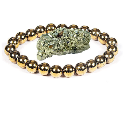 Certified Golden Pyrite Bracelet Original
