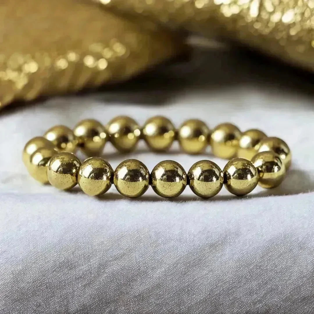 Certified Golden Pyrite Bracelet Original