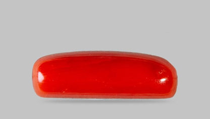 Natural Red Coral Stone :         5.5 Ratti to 7 Ratti