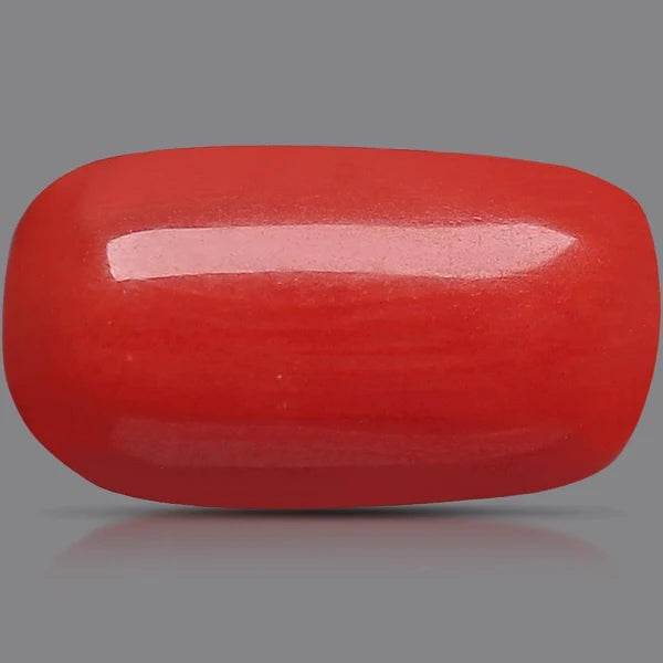 Natural Red Coral Stone :         5.5 Ratti to 7 Ratti